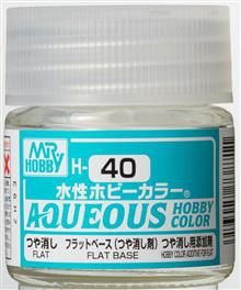 H-040 Aqueous hobby colors 10ml flat base
