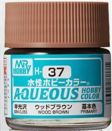 H-037 Aqueous hobby colors 10ml wood brown