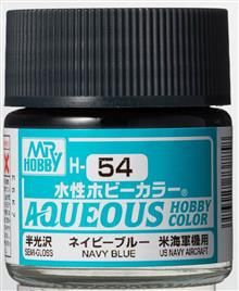 H-054 Aqueous hobby colors 10ml navy blue