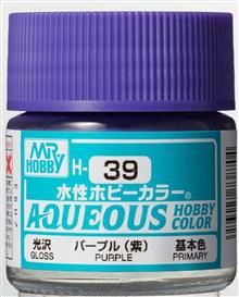 H-039 Aqueous hobby colors 10ml purple H-039