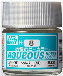 H-008 Aqueous hobby colors 10ml silver