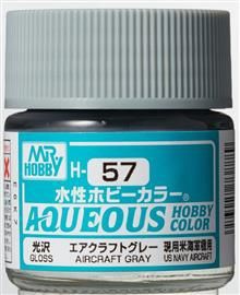 H-057 Aqueous hobby colors 10ml aircraft gray