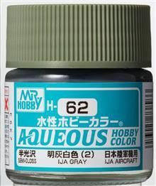 H-062 Aqueous hobby colors 10ml ija gray