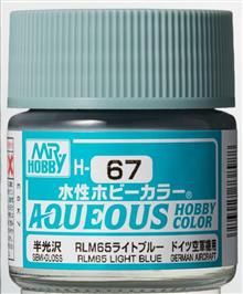 H-067 Aqueous hobby colors 10ml RLM65 Light blue