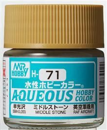 H-071 Aqueous hobby colors 10ml middle stone