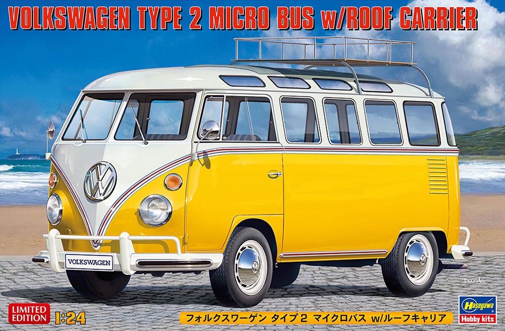 VOLKSWAGEN type 2 w/roof carrier 1963