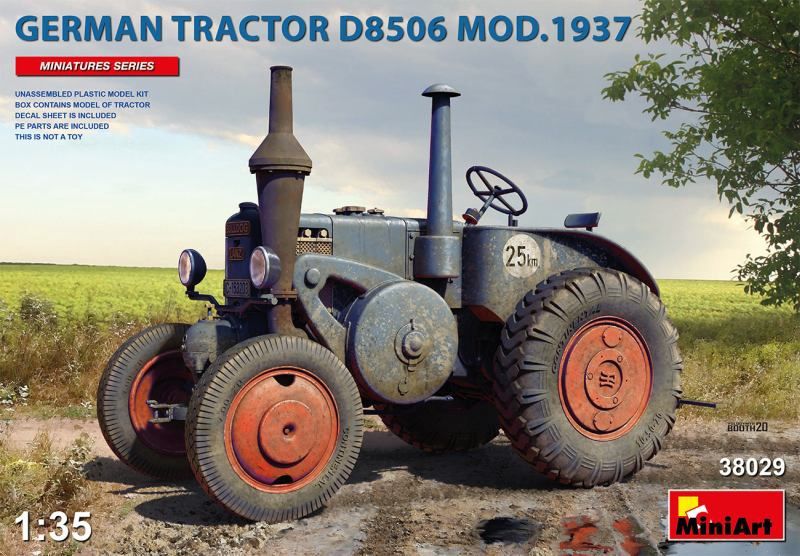 german Tractor 1/35 D8506