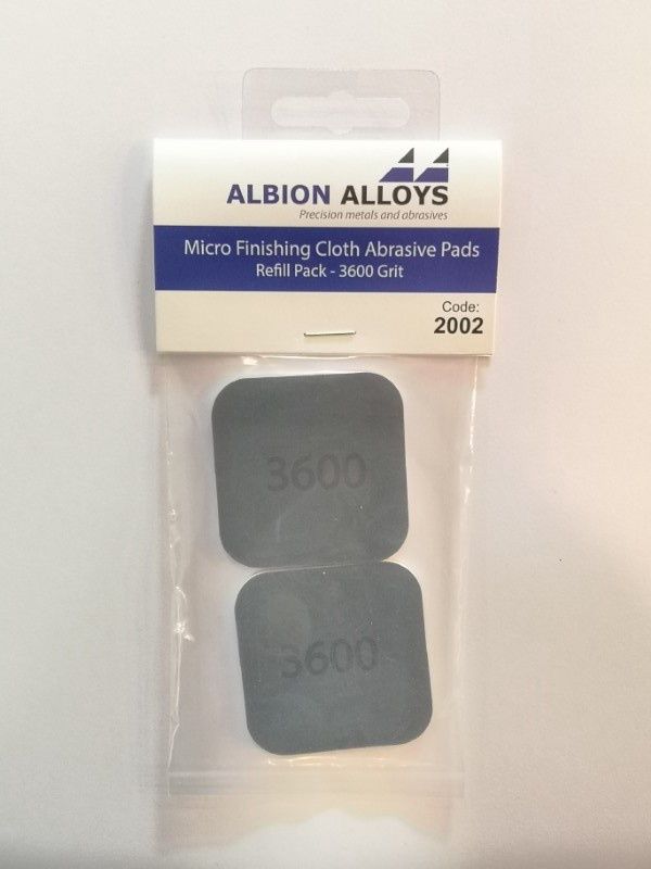 micro finishing cloth abrasive pads 3600 grit