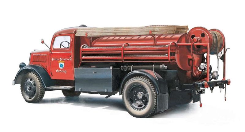 OPEL BLITZ FIRETRUCK