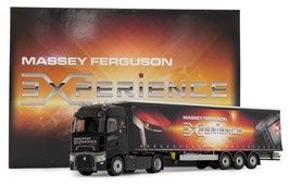 Set Renault T-series 4x2 with Pacton curtainsider trailer in Massey Ferguson Experience Tour design