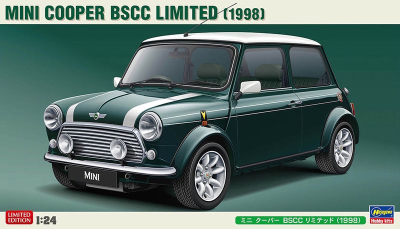 1/24 mini-cooper bscc limited 1998