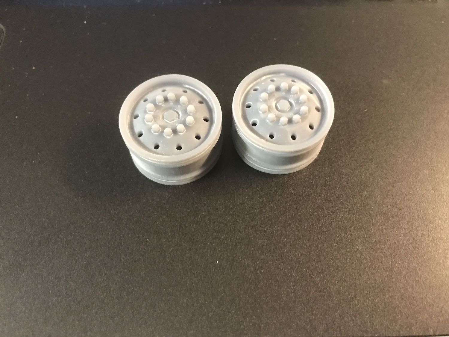 jantes avec moyeux - 2pcs