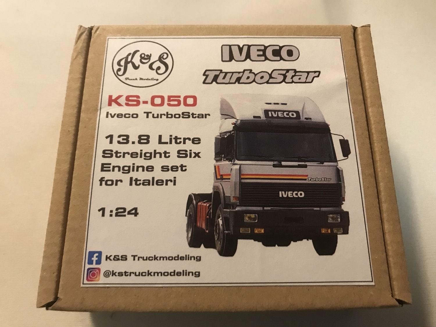 iveco turbostar 13.8 litre streight six engine set