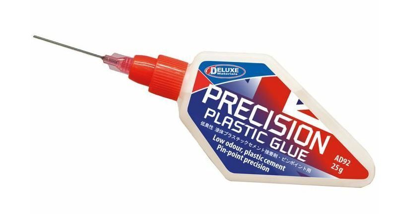Precision plastic glue