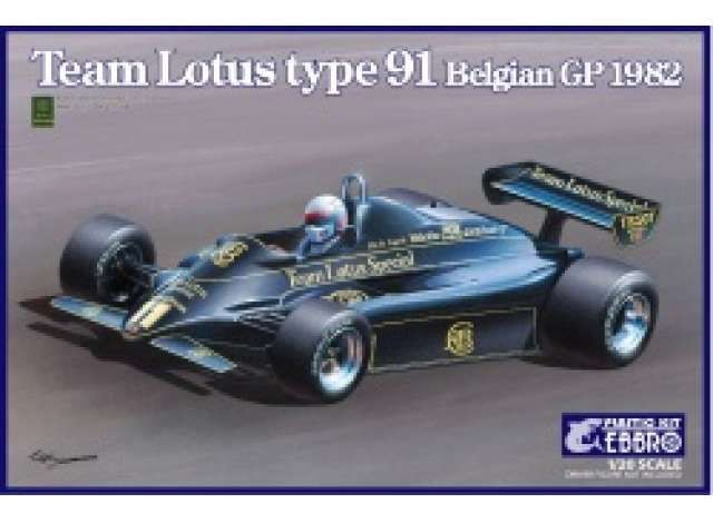 1/20 1982 Team Lotus Type 91 Belgian GP