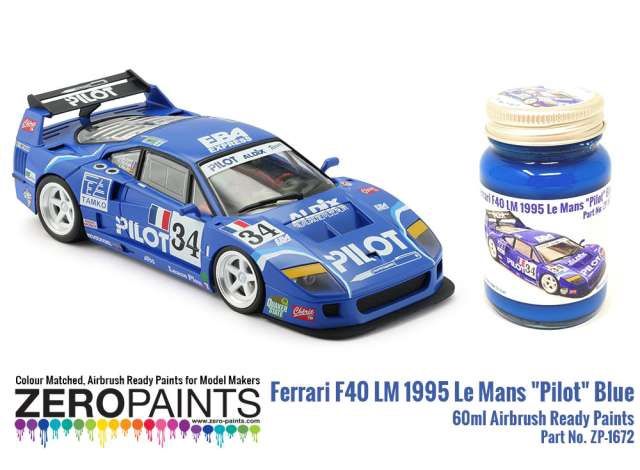 Ferrari F40 LM 1995 Pilot Blue *Ferrari Paint* 60ml