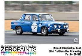 Renault 8 Gordini Blue 60ml