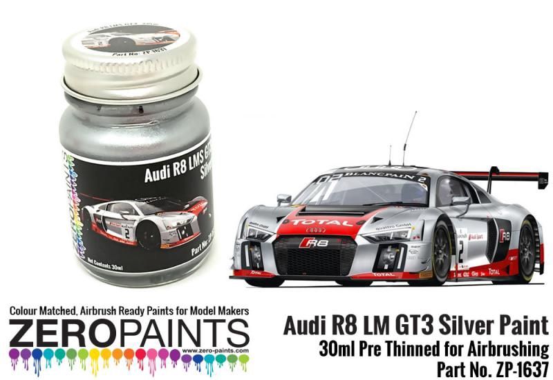 Audi R8 LM GT3 Silver Paint 30ml ZP1637
