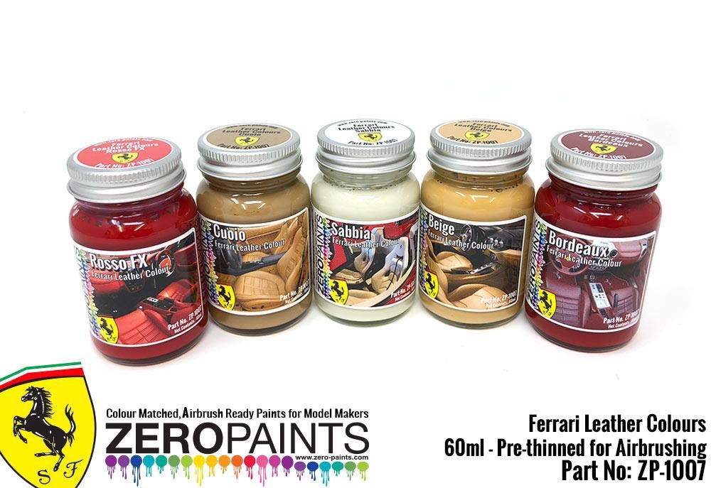 ZP1007 Ferrari Leather Colour Paints 60ml BEIGE