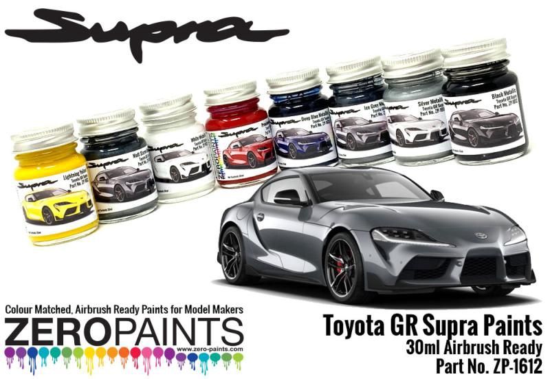 ZP1612 Toyota GR Supra Matt Storm Grey Paint 30ml
