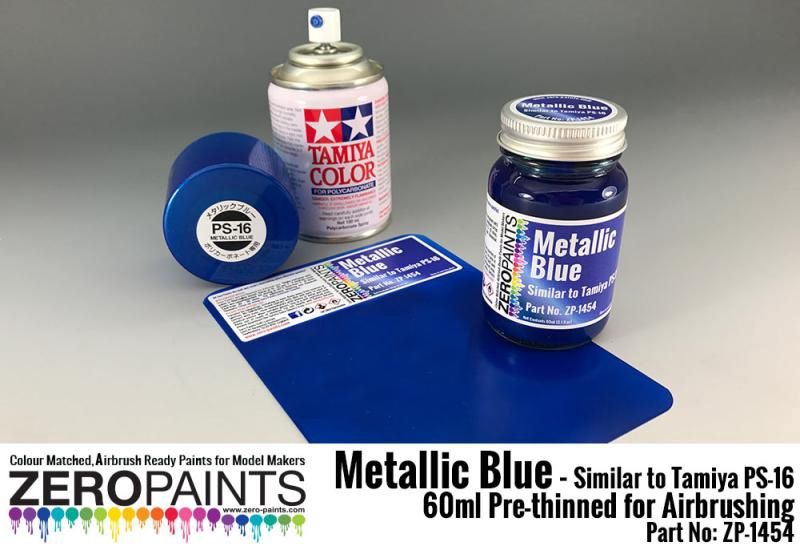ZP1454 Metallic Blue Paint (Similar to PS-16) 60ml