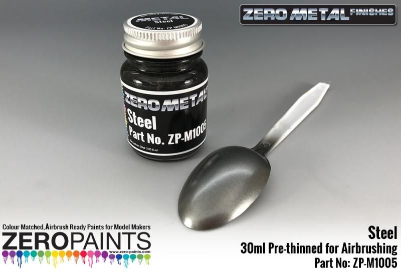 Steel Paint - 30ml - Zero Metal Finishes M1005