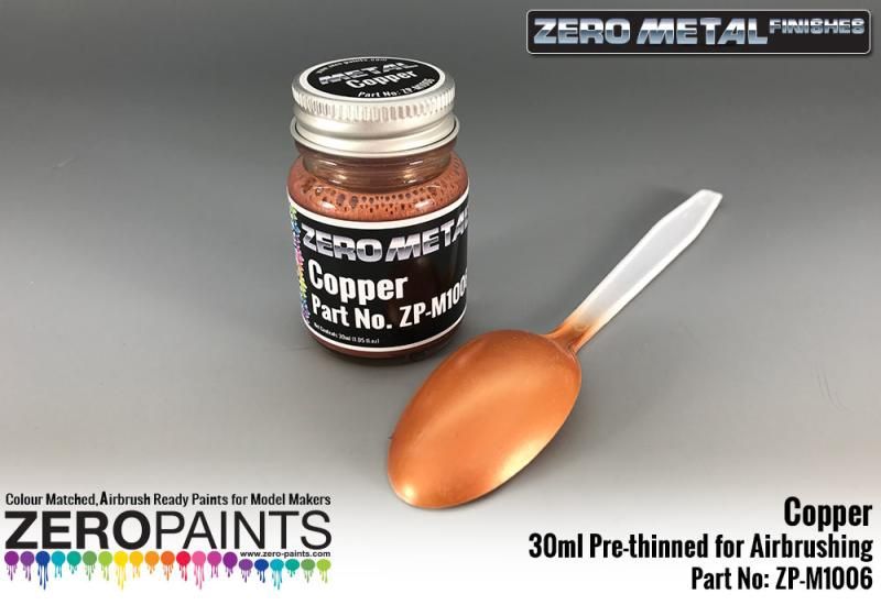 Copper Paint - 30ml - Zero Metal Finishes M1006