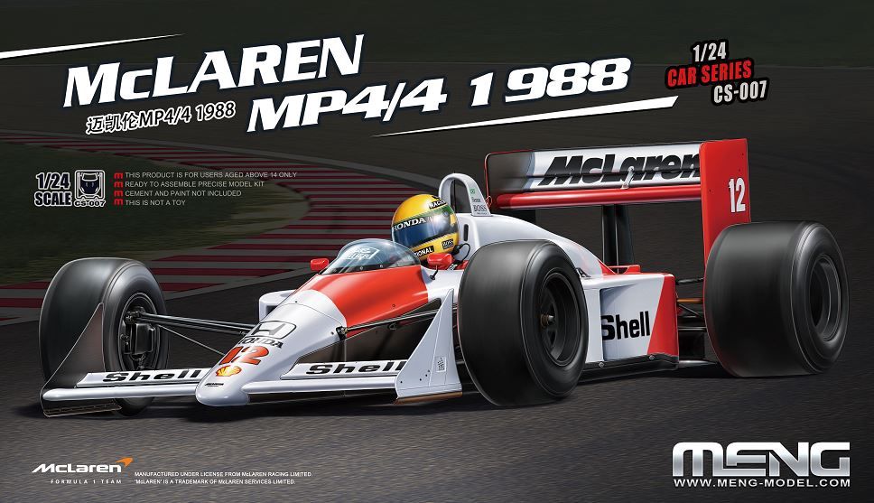1/24 Mclaren mp4/4 1988 cs-007