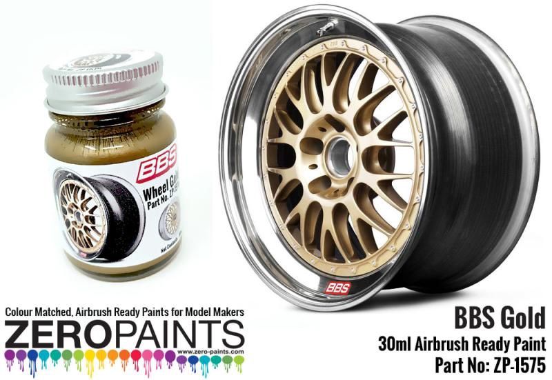 BBS Wheel Gold Paint 30ml zp1575