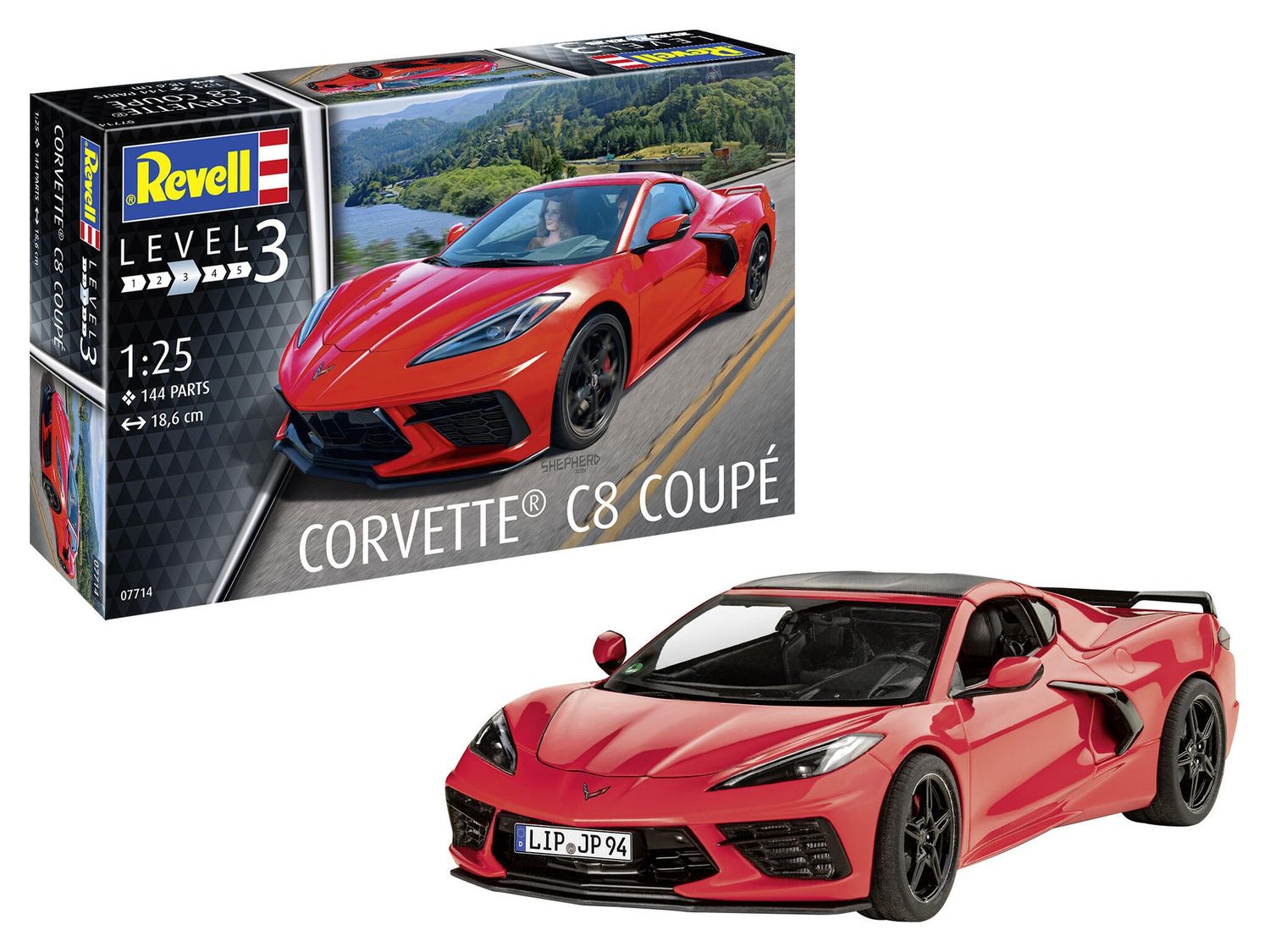 Corvette C8 coupe revell