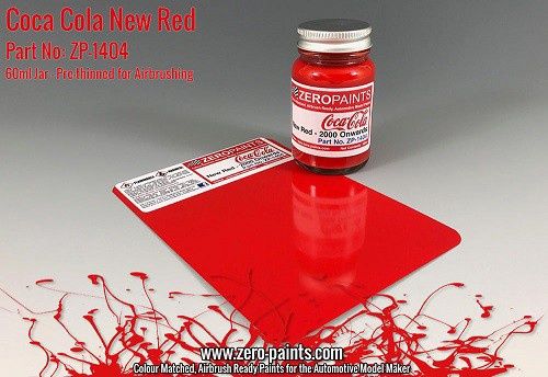 ZP1404 COCA COLA NEW RED PAINT 60ML