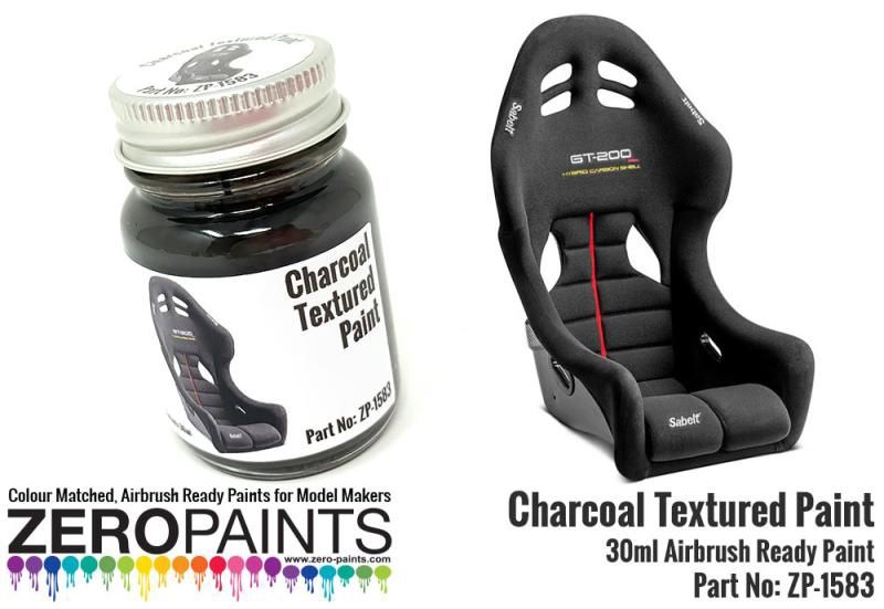 ZP1583 Charcoal Textured Paint 30ml