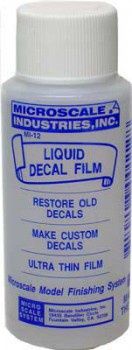 micro liquid decal film, restore old decals