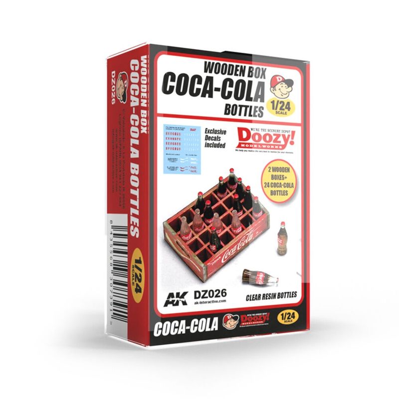 1940-1980&#39;s WOODEN BOX COCA-COLA BOTTLES