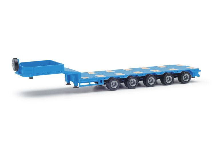 Goldhofer Semidieplader 5a, blauw