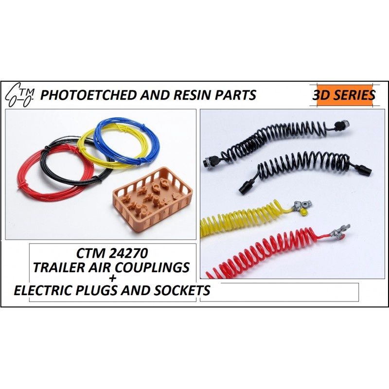 CTM 24270 Trailer air couplings and electric plugs and sockets