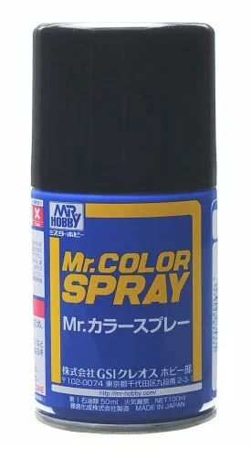 Mr color spray 100ml black s-002