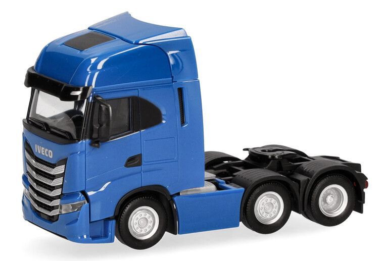 Iveco S-Way 6x2, blauw