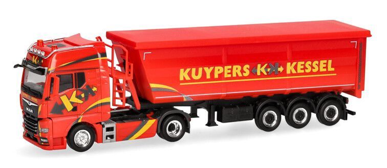 MAN TGX GX kippertrailer Kuypers (NL)