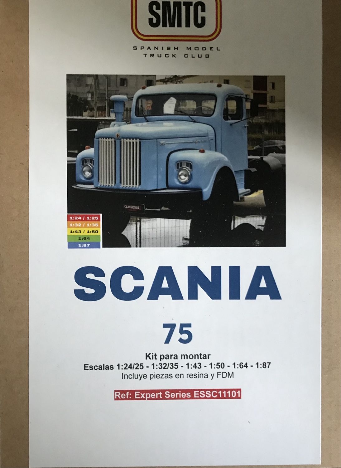 Scania 75 Cab+acces. 1/24