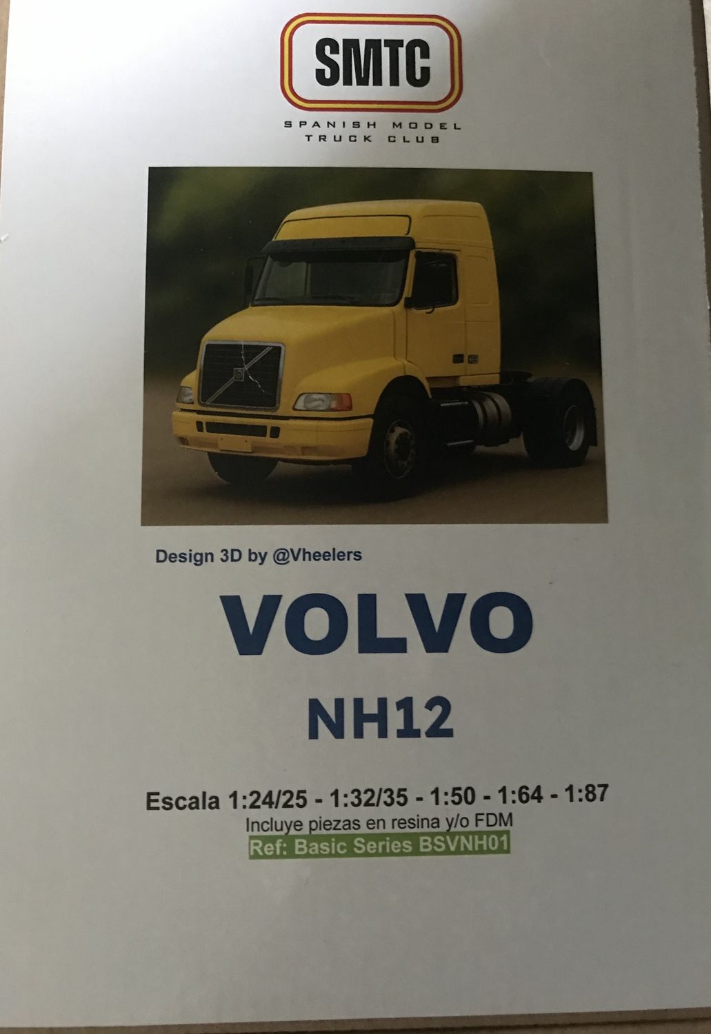 Volvo NH12 CAB+acces. 1/24