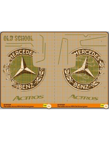 Mercedes MP4 Old School green - M67470GR