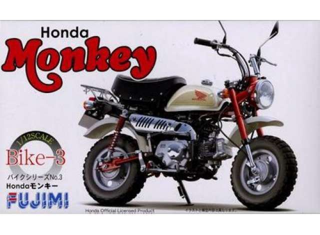 Bike-3  1/12 Honda Monkey, plastic modelkit