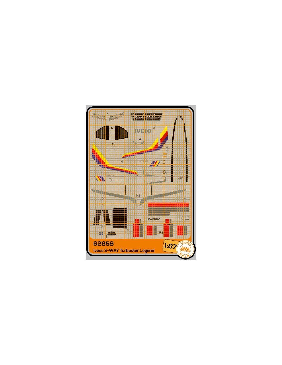Iveco S-Way Turbostar Legend - M62858 1/87