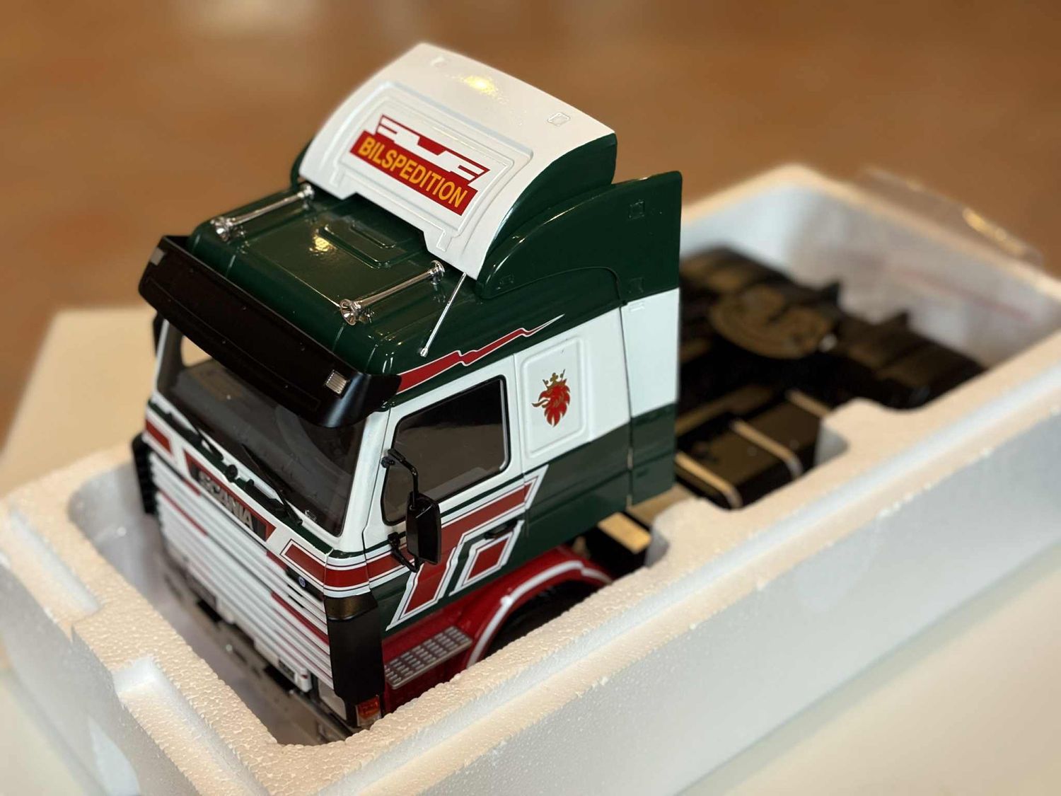 Scania 143 bilspedition