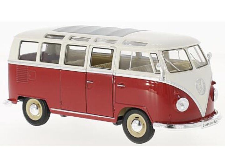 WELLY Vw T1 SAMBA CLASSICAL BUS 1963