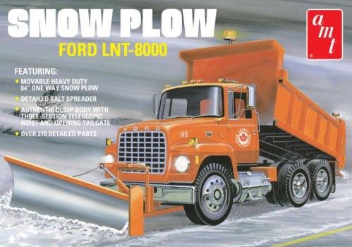 Snow Plow Ford LNT-8000 1/25