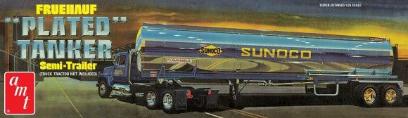 FRUEHAUF PLATED TANKER TRAILER SUNOCO
