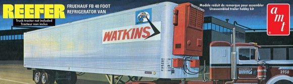 FRUEHAUF 40&#39; REEFER TRAILER WATKINS