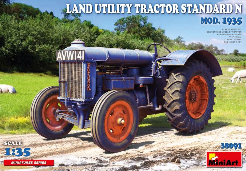 Land utility tractor 1/35
